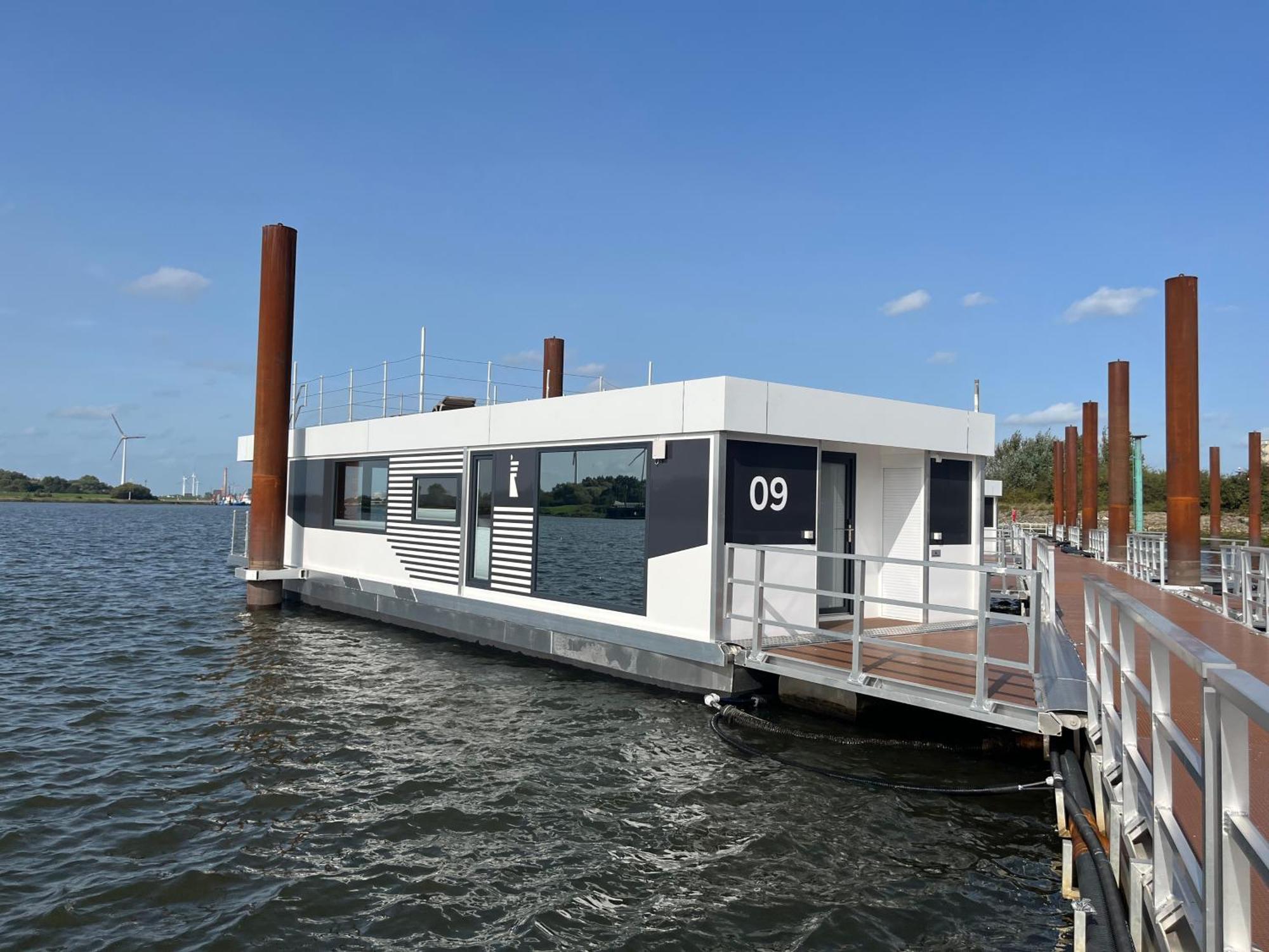 Hausboote Am Lankenauer Hoeft Бремен Экстерьер фото